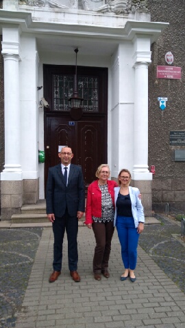 Przedstawiciele SIODO z panią dyrektor