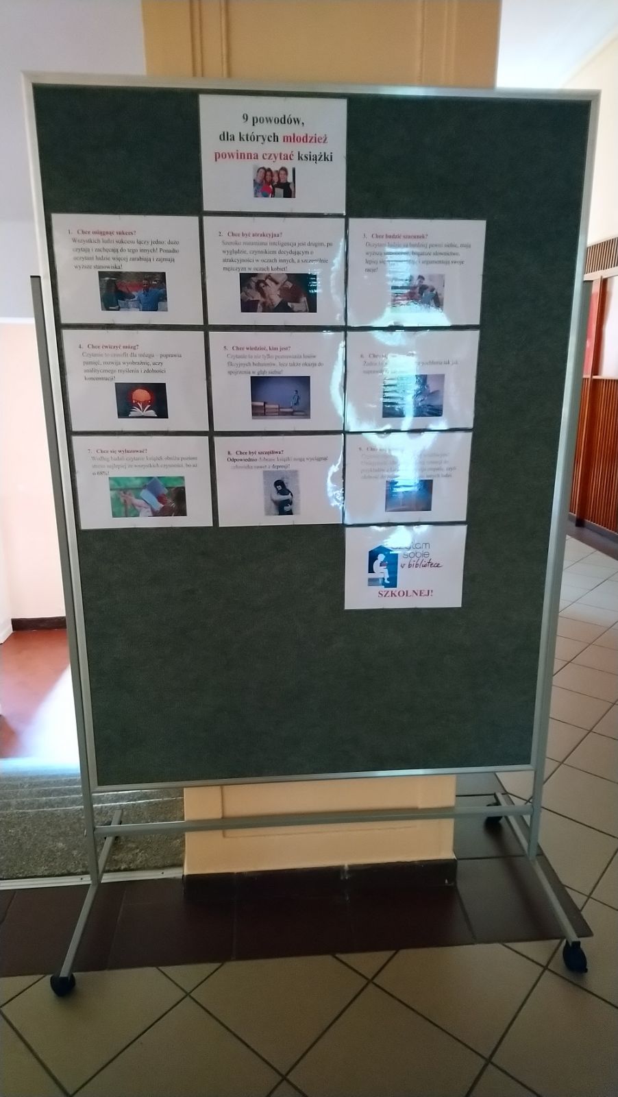 Gazetka dla rodziców na temat zalet czytania