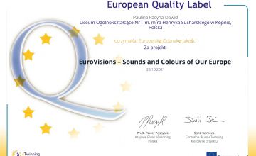Certyfikat Europejskiej Odznaki Jakości
