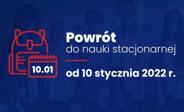 Wracamy do nauki stacjonarnej!