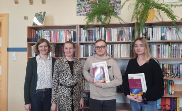 Nagrodzeni w konkursie uczniowie