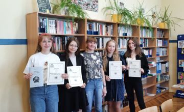 Laureatki konkursu czytelniczego