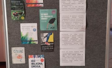 Gazetka nt. nowości dot. zdrowia psychicznego zakupionych w ramach NPRC2.0