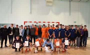 Drugie miejsce w futsalu w rejonie!