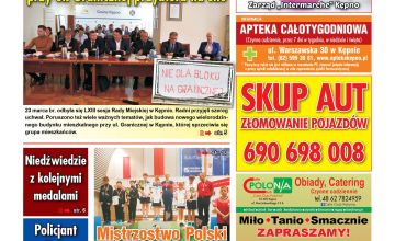 Okładka "Tygodnika Kępińskiego" Nr 13/2023