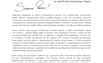 Podziękowanie