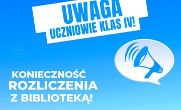 Konieczność rozliczenia się z biblioteką