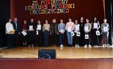 25 Powiatowy Konkurs Piosenki Obcojęzycznej