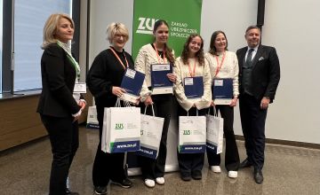 I miejsce w wojewódzkim etapie olimpiady „Warto wiedzieć więcej o ubezpieczeniach społecznych”