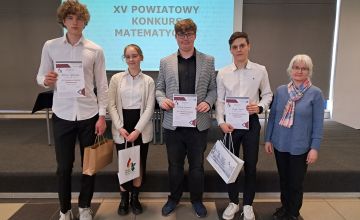 XV Powiatowy Konkurs Matematyczny