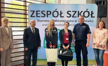 Drużyna LO Nr I z awansem do etapu wojewódzkiego Ogólnopolskiego Turnieju
Motoryzacyjnego!