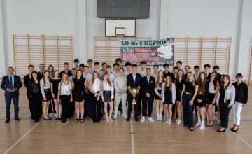 Historyczne Osiągnięcie LO Nr I w Kępnie trzeci raz z rzędu!