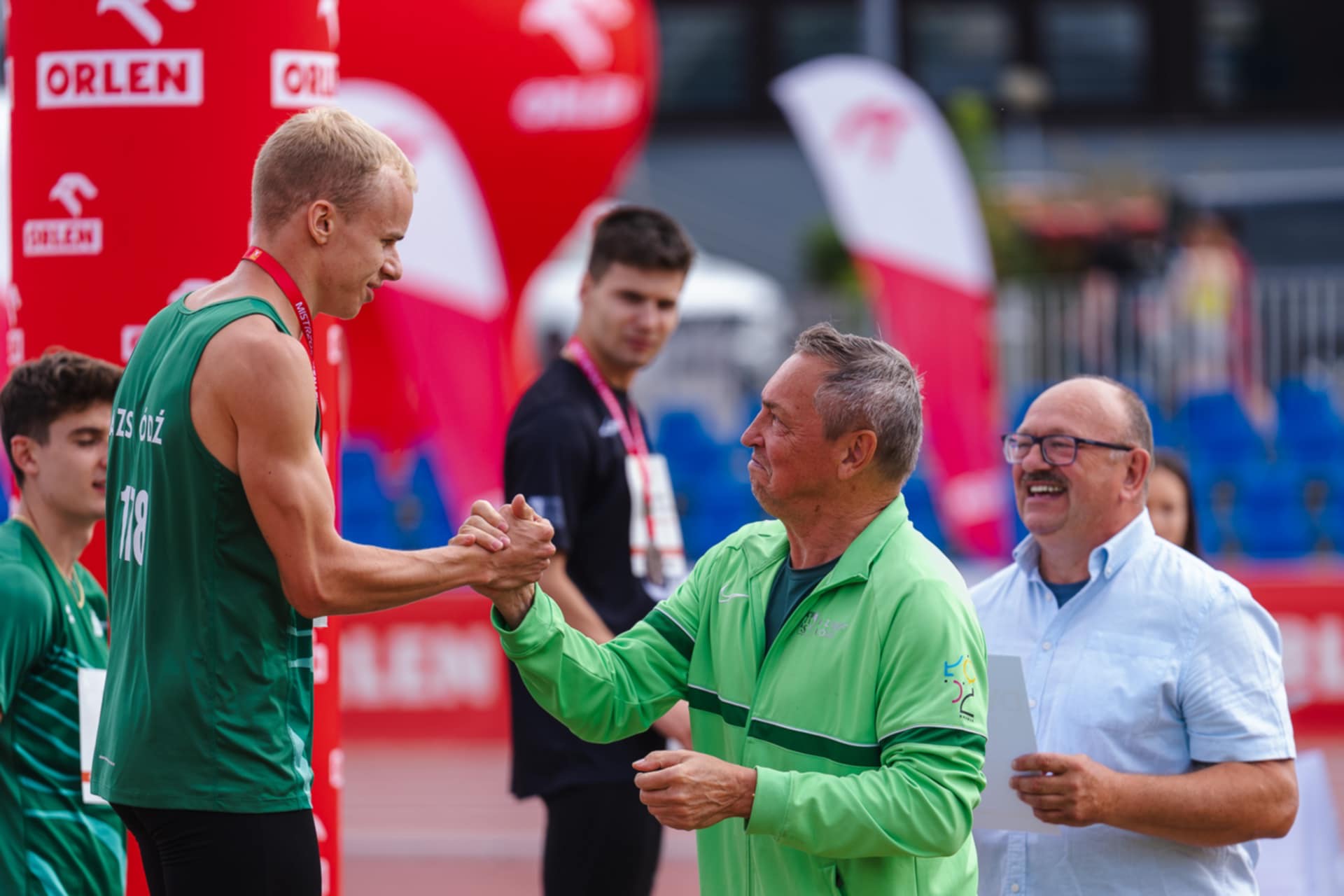 Wiktor Wróbel podczas Mistrzostw Polski U23 Wiktor Wróbel podczas Mistrzostw Polski U23