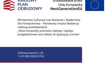 „Nowe komputery przenośne oraz tablety do dyspozycji uczniów”