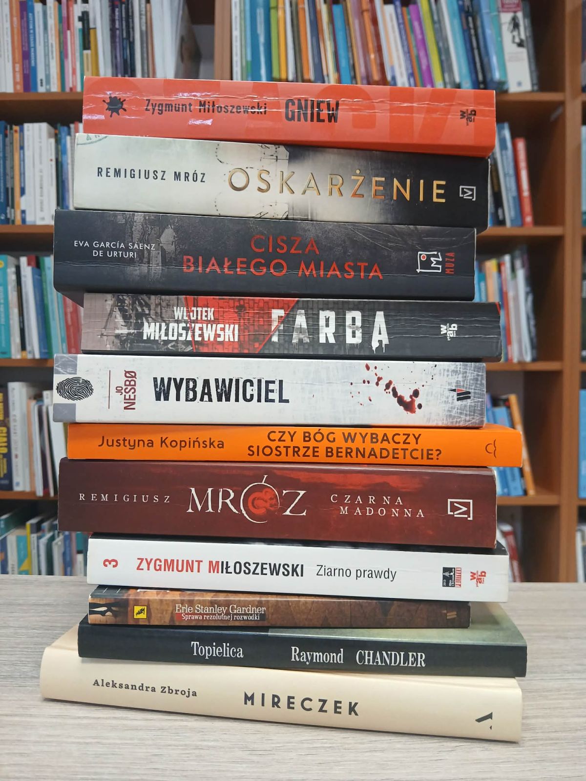 Przekazane dary książkowe