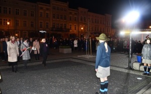 Reprezentacja naszego liceum podczas uroczystości (4)