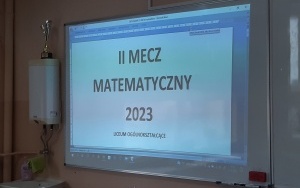 Uczestnicy II Meczu Matematycznego (4)