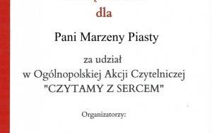 Akcja czytelnicza "Czytamy z Sercem"