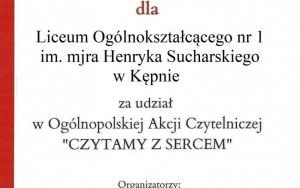 Akcja czytelnicza "Czytamy z Sercem"