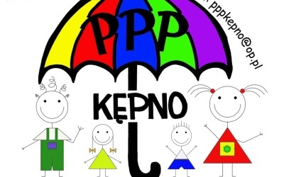 Plakat informacyjny Poradni Psychologiczno-Pedagogicznej w Kępnie
