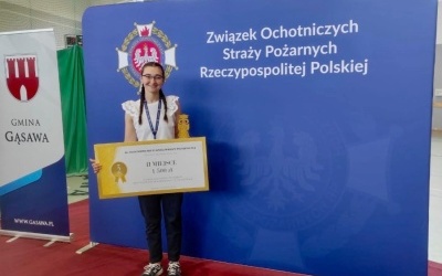 Wicemistrzyni w Turneju Wiedzy Pożarniczej