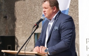 Przemówienie Starosty Kępińskiego - pana Roberta Kieruzala